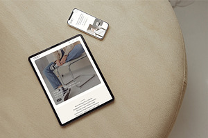Tablet and Phone Mockup | Libra 008
