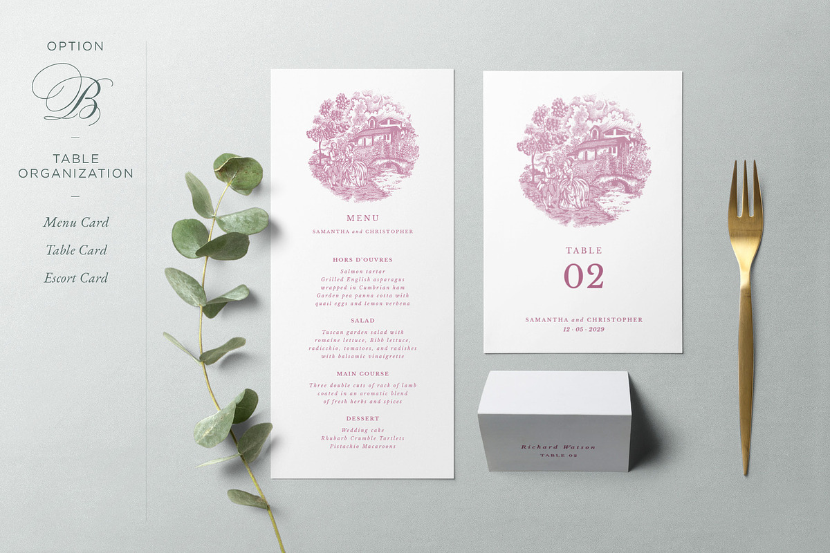Roman épistolaire Wedding Suite, an Invitation Template by volume 1 visual design (Photo 9 of 28)