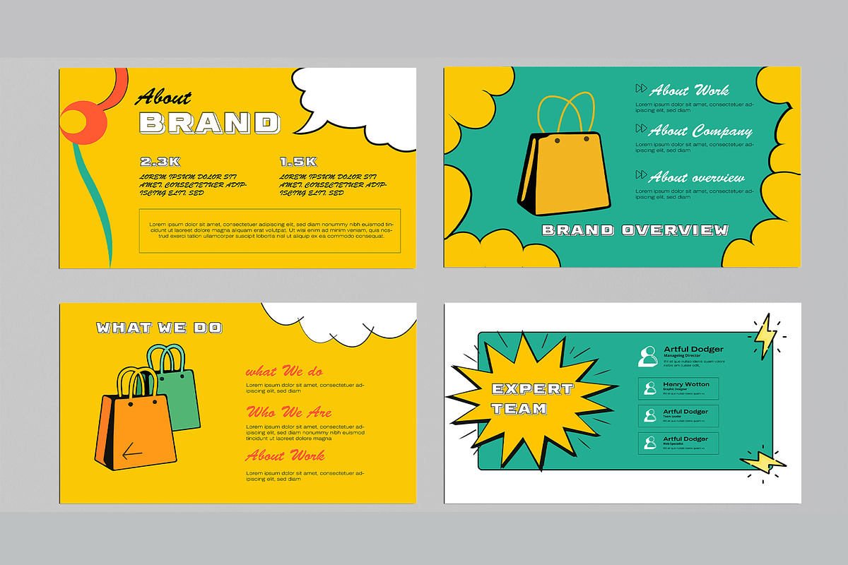 Portfolio Presentation Template, a Presentation Template by MightyDesign (Photo 3 of 8)