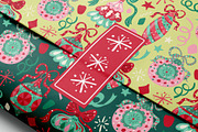 Christmas ornaments confetti pattern, a Pattern Graphic by Carpet Tapete Pretzel (Thumbnail 7 of 11)