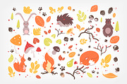 Autumn bundle, patterns, posters, an Animal Illustration by Good Studio (Thumbnail 2 of 15)