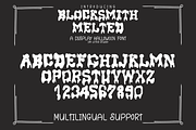 Blocksmith Melted, a Sans Serif Font by Dm Studio (Thumbnail 9 of 10)
