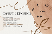 Omaira - Sleek Modern Sans Display, a Sans Serif Font by Cloverons (Thumbnail 13 of 14)