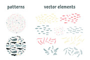 WHALES & another ocean creatures, an Animal Illustration by Alina Mubarak (Thumbnail 5 of 12)