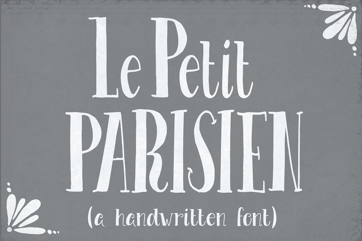 Le Petit Parisien Font
