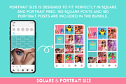 Colorful Instagram Template Bundle, a Social Media Template by SunshineStudioBoutique (Thumbnail 3 of 10)