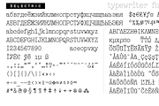 Selectric, a Slab Serif Font by Indian Summer Studio (Thumbnail 3 of 7)