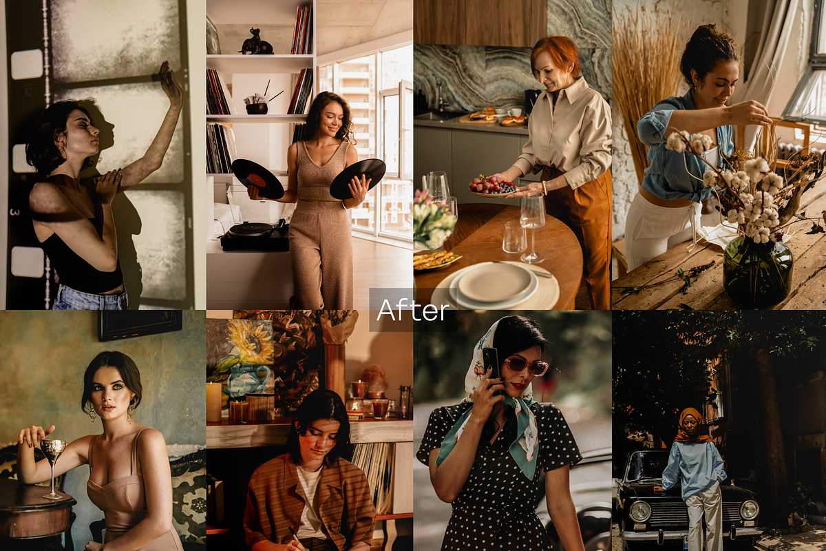 14 Vintage Lightroom Presets, a Brushes & More by RamsaGraphi (Photo 3 of 10)