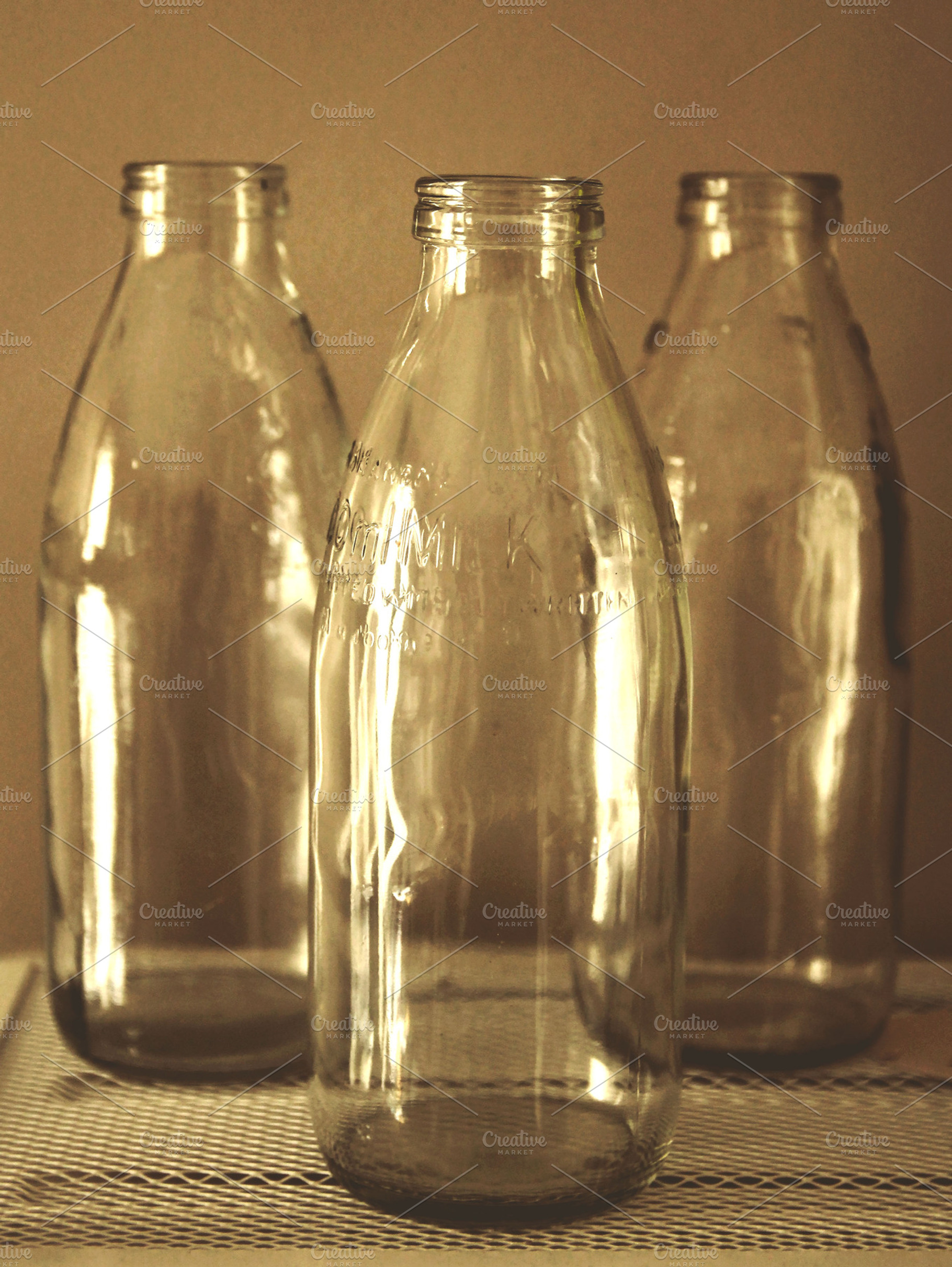 Milk Bottles, a Food & Drink Photo by PepPhelan