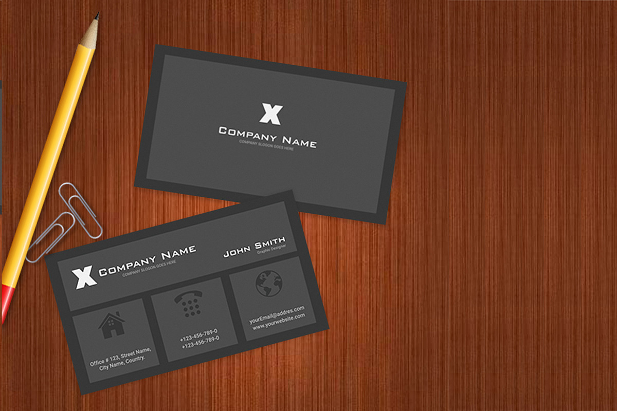 Corporate Business Card, a Business Card Template by Design Master (Photo 3 of 4)