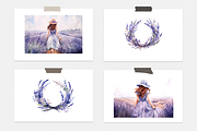 Lavender Watercolor Collection, a Seasonal Illustration by artsy-fartsy (Thumbnail 11 of 12)