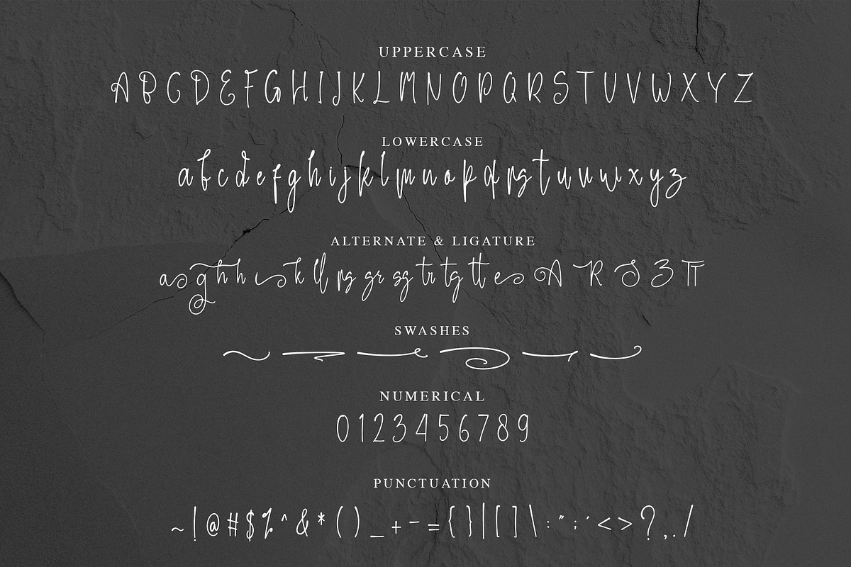 Amarti Satra - Handwritten Font, a Script Font by NTC Graphic (Photo 8 of 9)