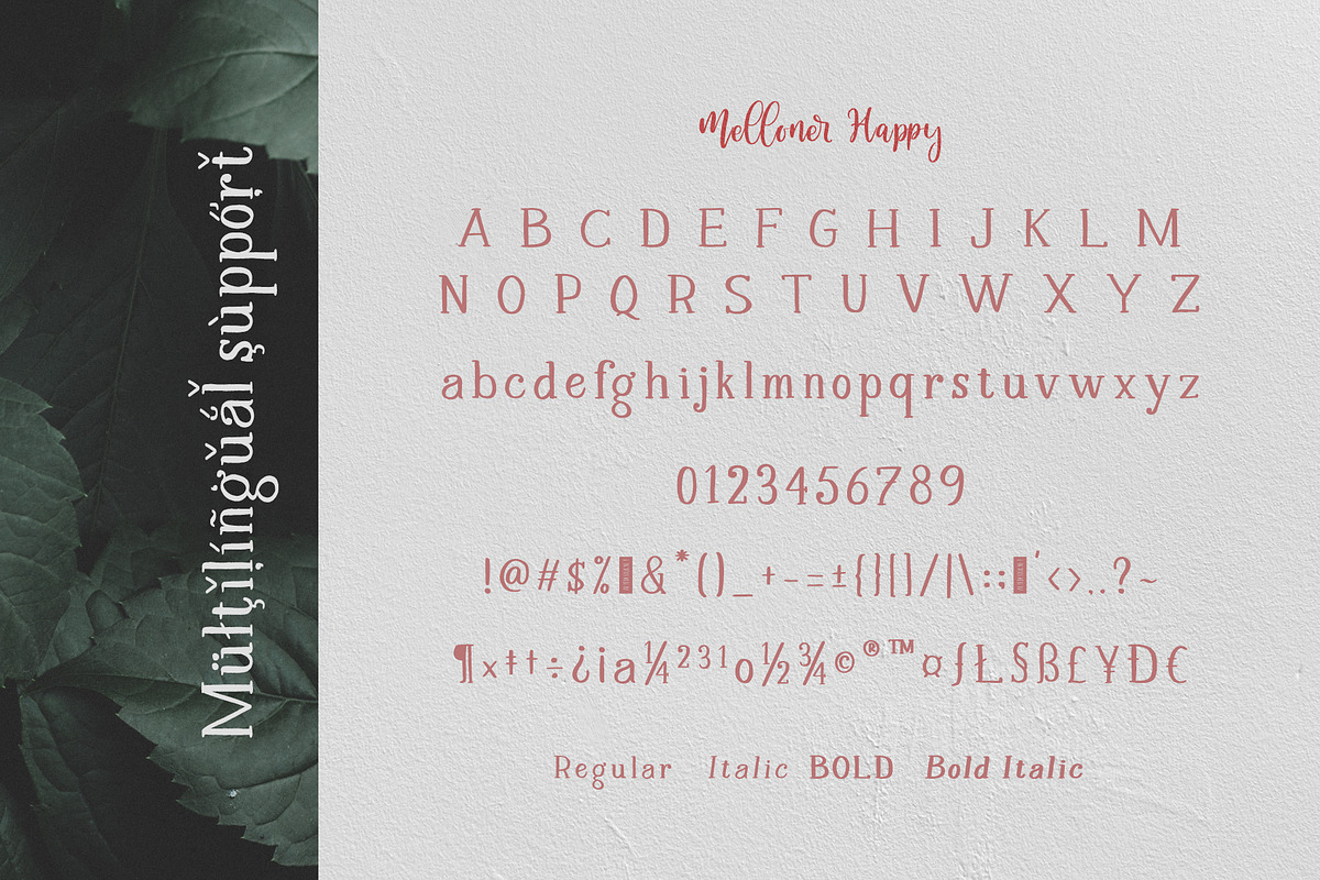 Melloner Fonts, a Script Font by alit design (Photo 9 of 12)