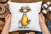 Whimsical Farm Strawberry Clipart, a Seasonal Illustration by OK Design (Thumbnail 4 of 6)