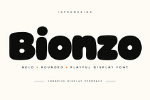 Bionzo _ Display Font