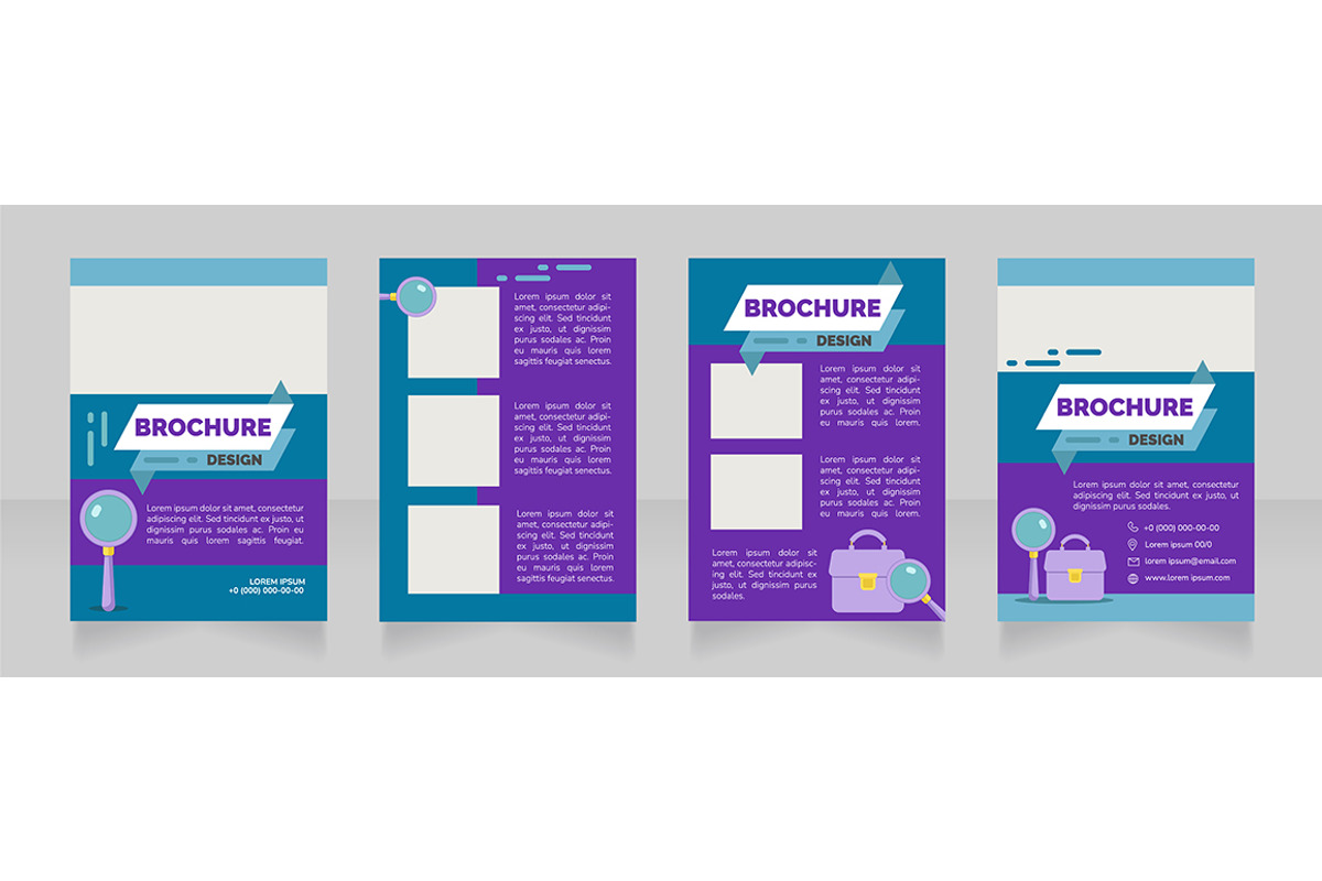 Virtual interview guide brochure, a Brochure Template by IMG Visuals