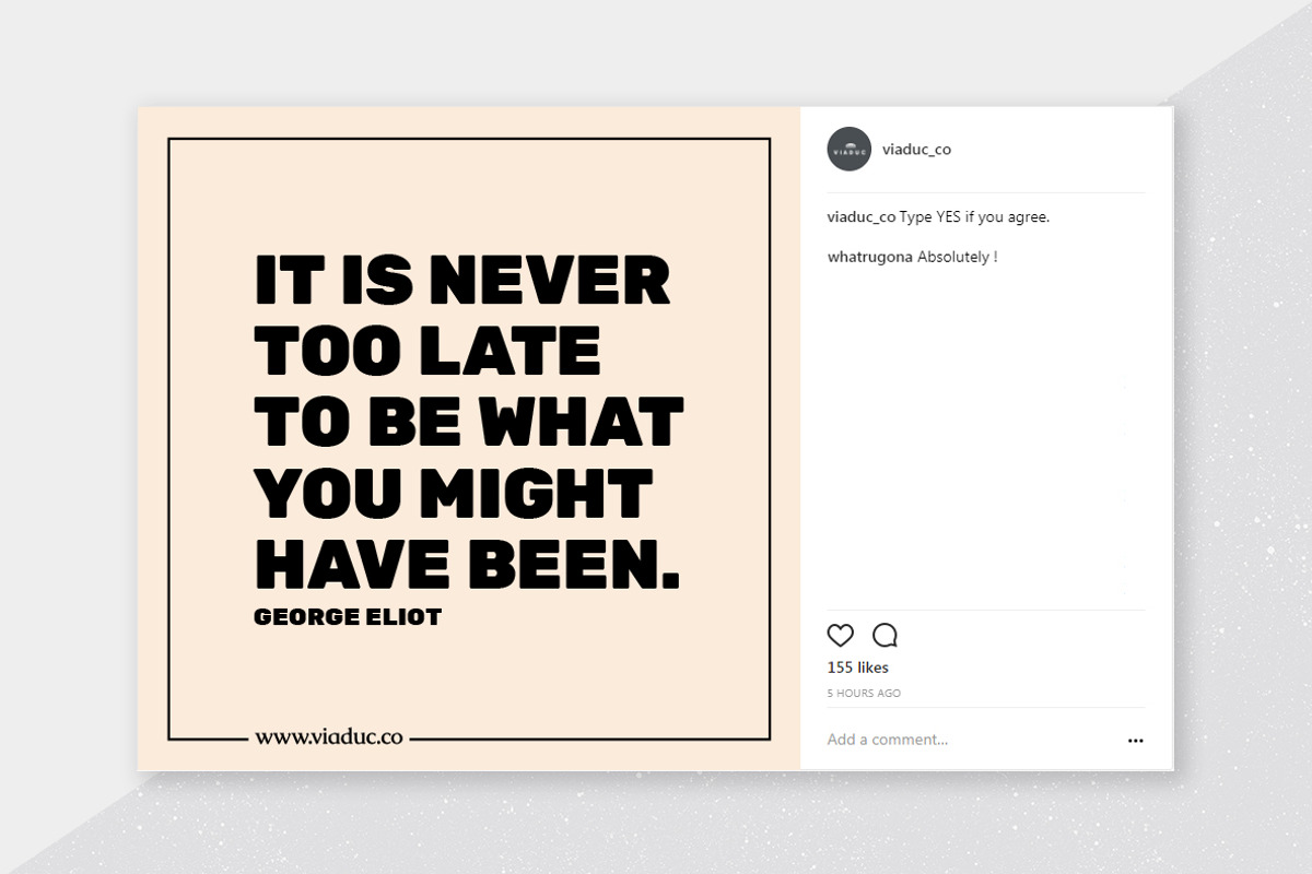 Style Quotes Social Media Kit, a Social Media Template by Viaduc (Photo 7 of 8)