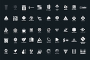 100 abstract logo, a Branding & Logo Template by airunreal (Thumbnail 3 of 13)