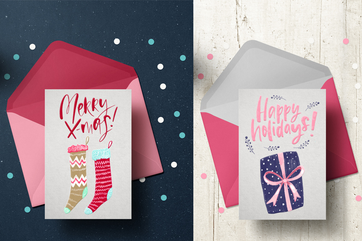 Holiday Toolkit Christmas Xmas, a Seasonal Illustration by Shelly Laslo Illustration (Photo 5 of 9)