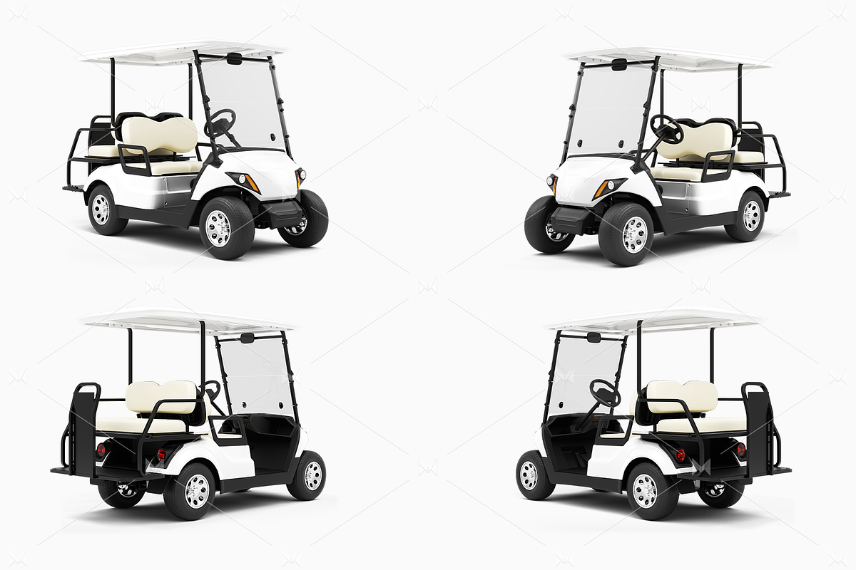 Golf Cart Mockup 1, a Product Mockup by Mockupix (Photo 10 of 11)