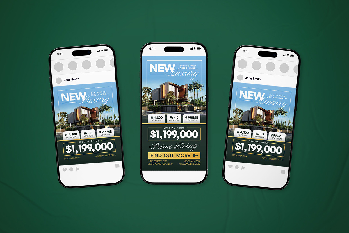 Real Estate Promotion Flyer Set, a Flyer Template by The Good Store (Photo 2 of 2)
