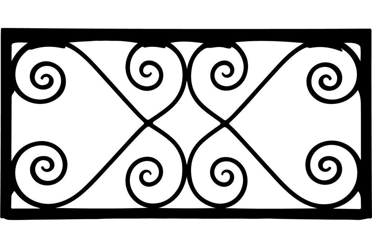 Decorative Scrollwork Panel Designs, a Decorative Illustration by Designer_Momina (Photo 9 of 20)