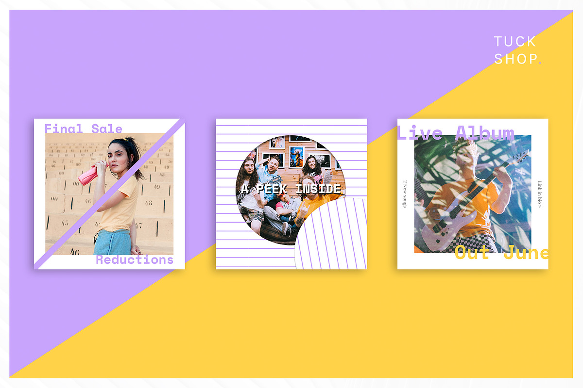 Playful Instagram posts, a Social Media Template by dookit studio (Photo 6 of 7)