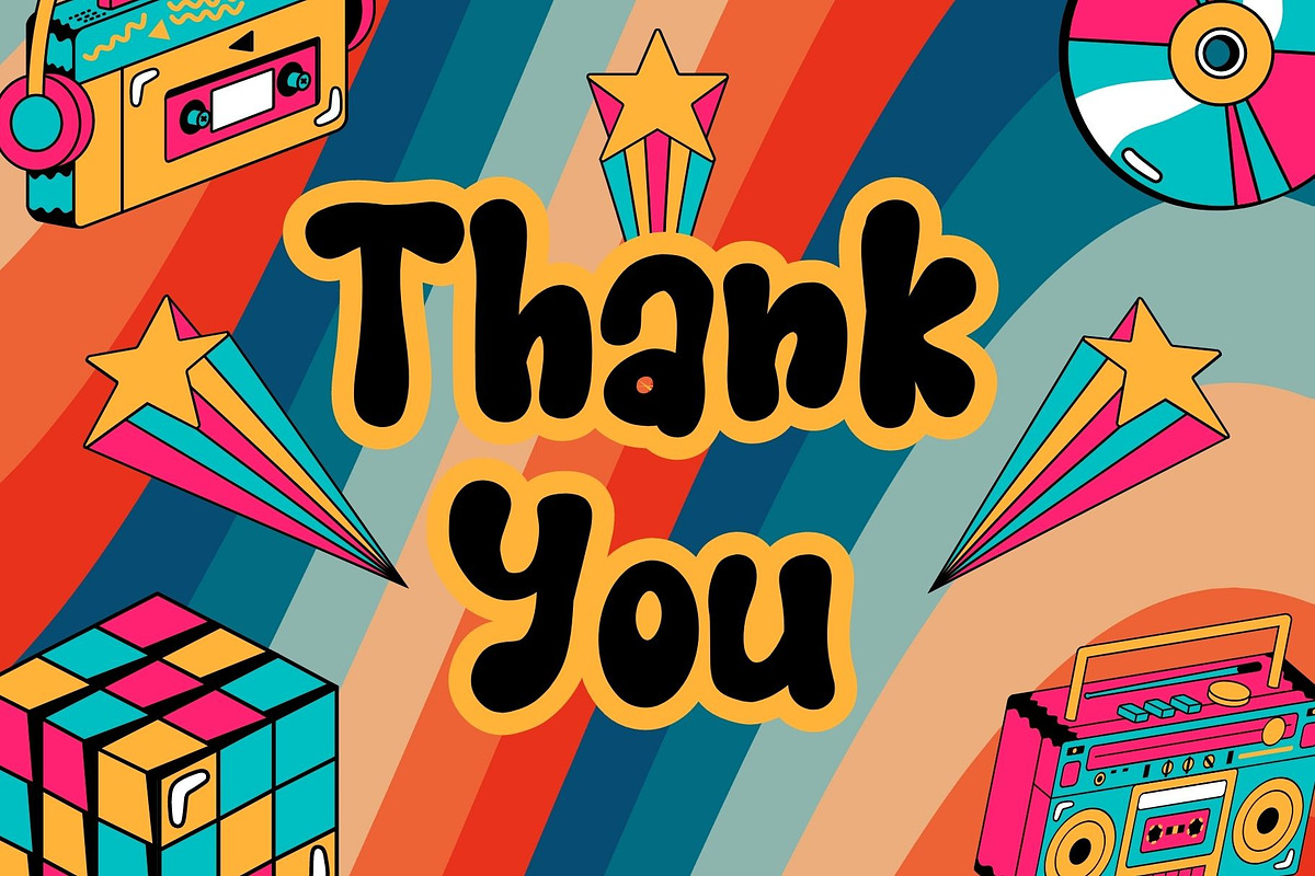 Retro Autumn is a retro groovy font, a Handwritten Font by Brown Cupple (Photo 7 of 7)