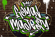 Graffity Stylish Graffiti Street, a Script Font by Creatype Studio (Thumbnail 6 of 9)
