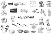 Hand-Drawn Icons (Restaurant/Food), an Icon by Onyx Templates (Thumbnail 6 of 10)