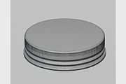 Jar cap 3d model, an Object 3D Model by fahad121 (Thumbnail 6 of 6)