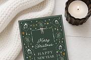 Secret Winter Garden Collection, a Decorative Illustration by Karma (Thumbnail 2 of 21)