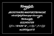 Kemylats Modern Bold Script Font, a Script Font by Maulana Creative (Thumbnail 6 of 9)