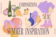 Acrylic Summer Inspiration, a Pattern Graphic by nadispasibenko (Thumbnail 2 of 11)