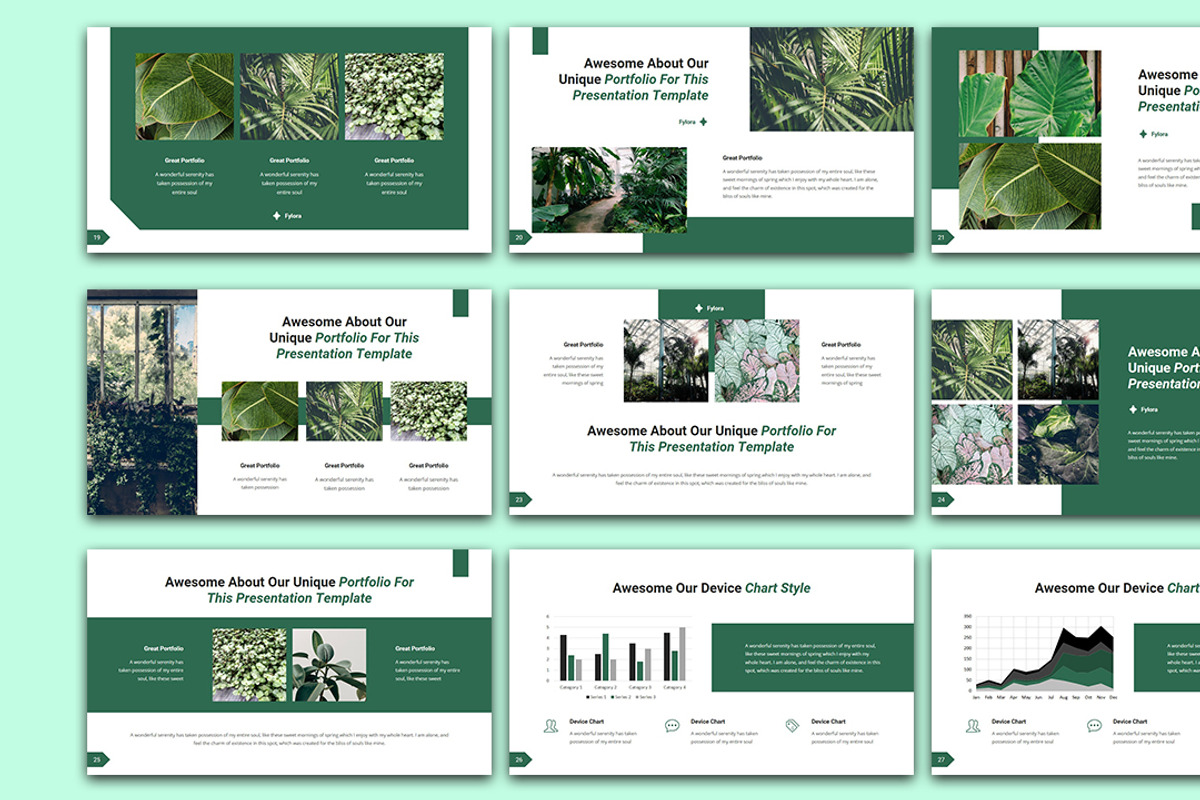 Fylora - Organic Botanic Keynote, a Presentation Template by Raseuki (Photo 4 of 6)