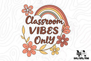 Teacher Boho Floral SVG PNG Bundle, an Illustration by Ya_ Design Store (Thumbnail 10 of 17)