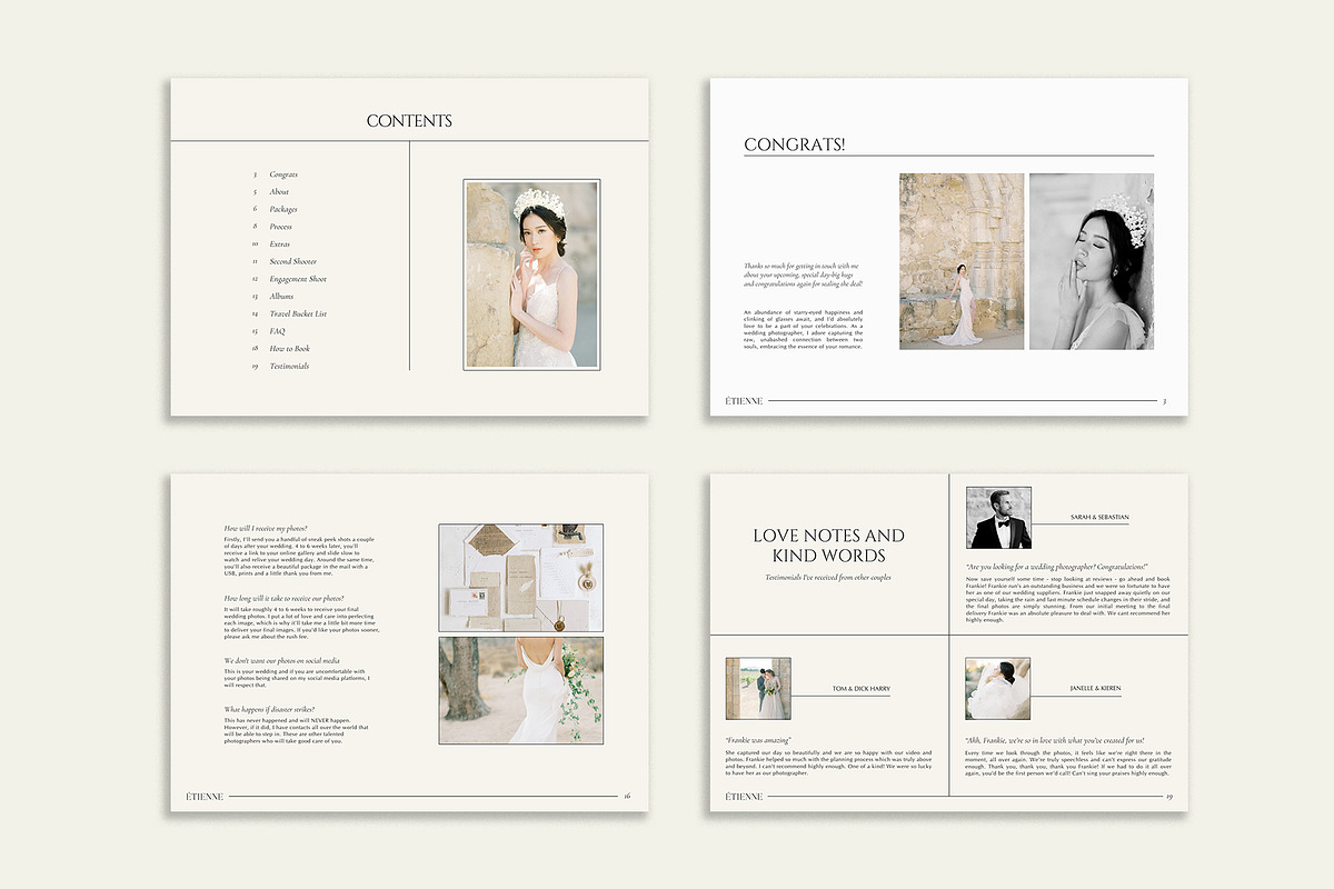 Minimal | Photo Price Guide Canva, a Templates & Theme by Studio Leelou (Photo 9 of 9)