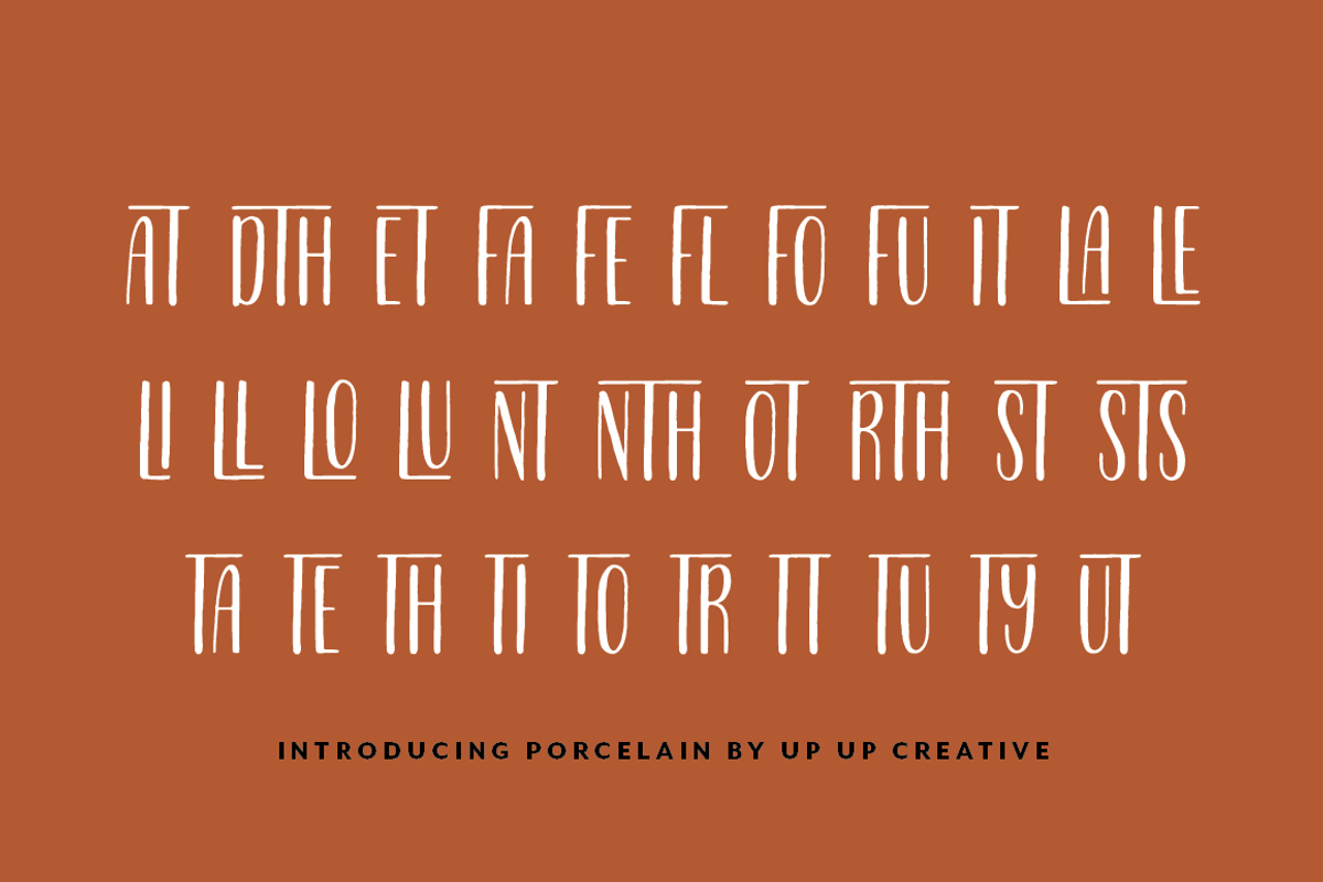 Porcelain Condensed Sans preview 7