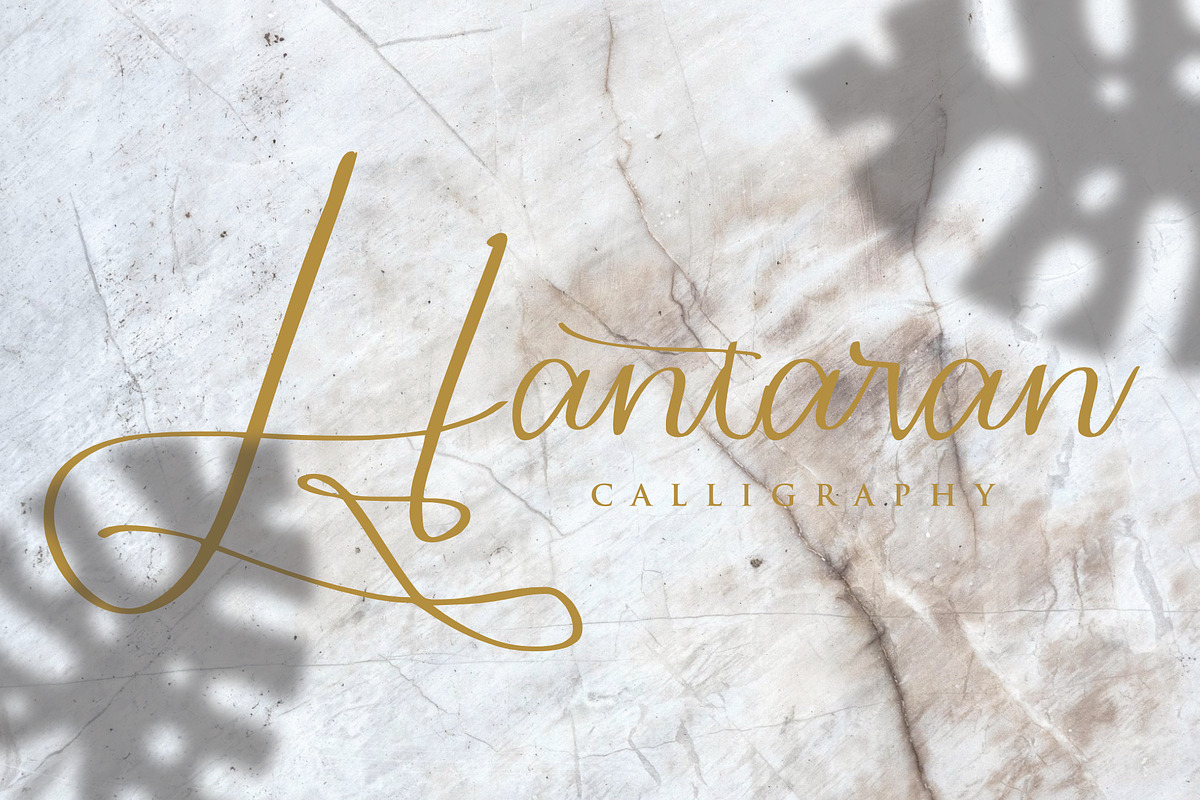 hantaran font, a Script Font by Mariyana (Photo 1 of 5)