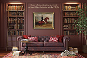 DARK ACADEMIA Frame Mockups, a Product Mockup by MyHomeMockups (Thumbnail 4 of 11)