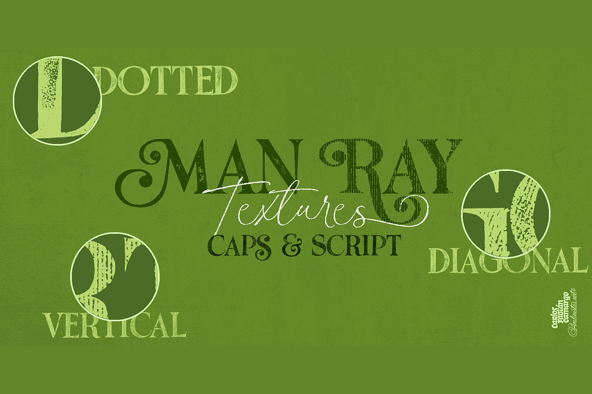 ManRay Font Duo / 63% OFF, a Font by Andinistas Fonts (Photo 3 of 16)