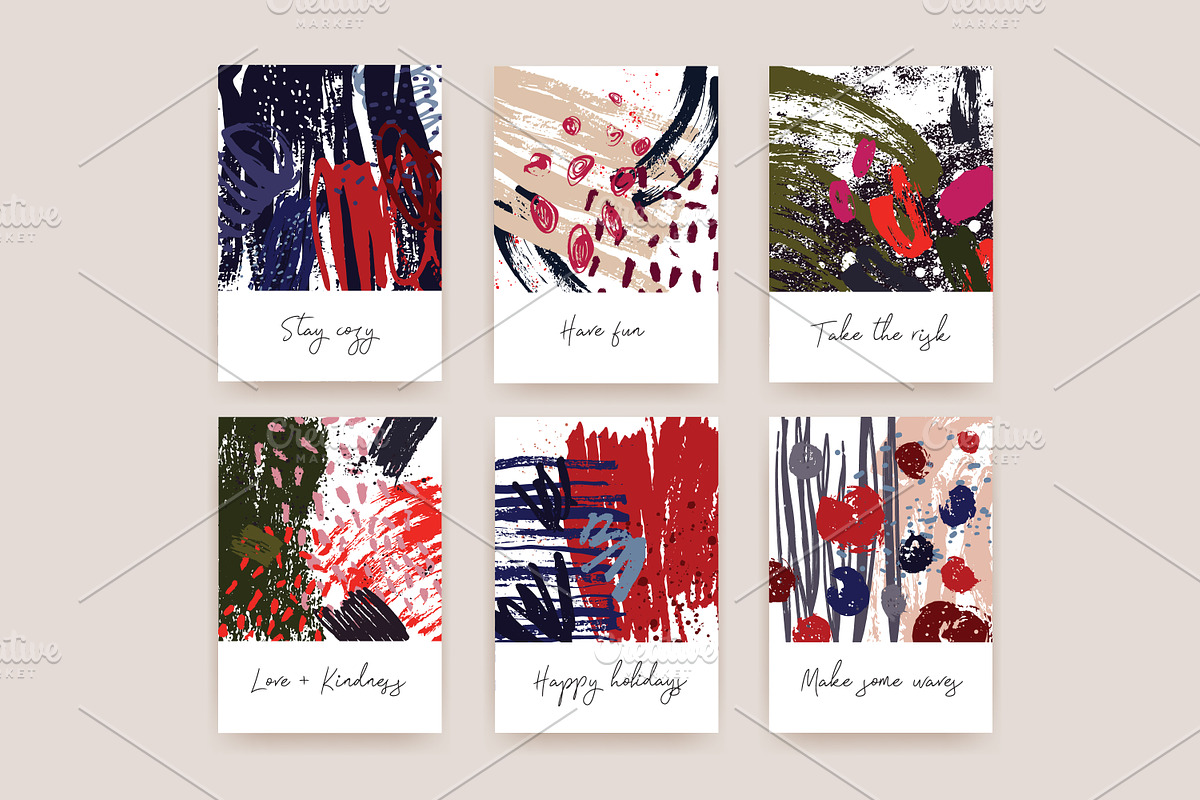 Textures with colorful paint traces, a Texture Graphic by Good Studio (Photo 4 of 10)