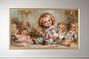Halloween Oil Painting Frame Tv Art, a Seasonal Illustration by PrintablesByFranklyn (Thumbnail 6 of 11)