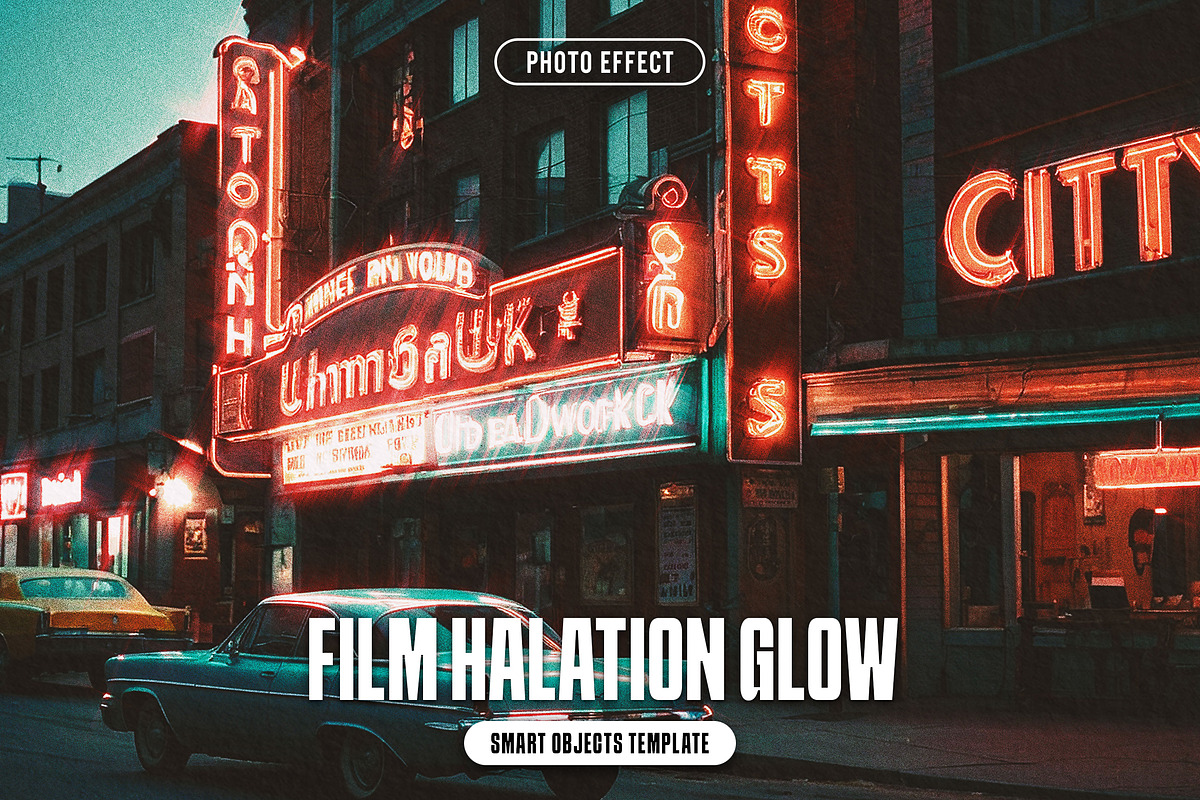 Film Halation Glow Photo Effect, a Layer Style Add-On by iDoodle Studio (Photo 1 of 5)