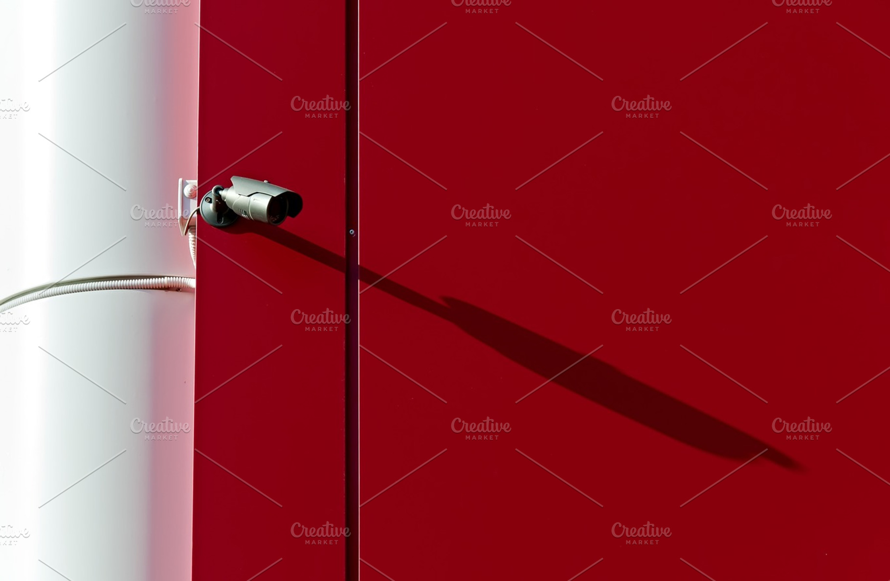 Security camera stock photo containing building and business