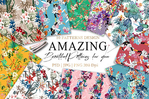 Amazing Florals Pattern