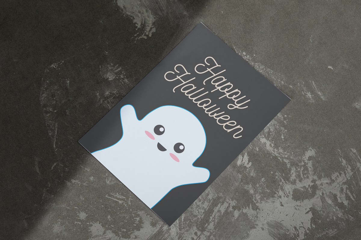 Halloween Ghosts - 6, a Seasonal Illustration by Raafeya's Crafts (Photo 2 of 4)