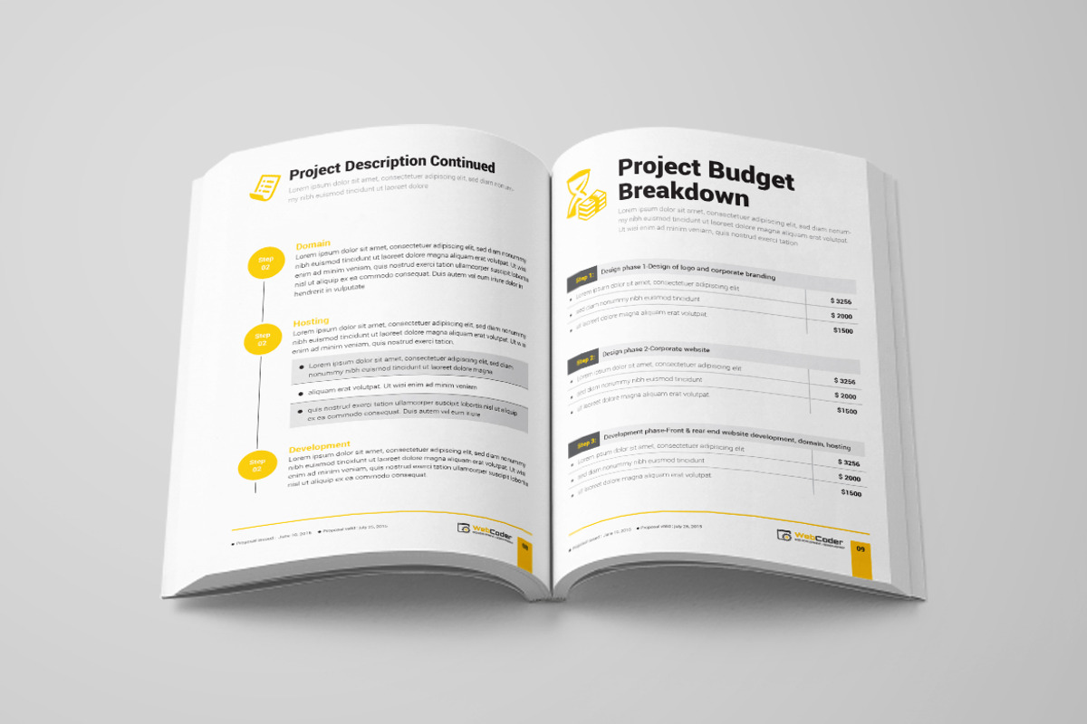 Web Proposal | Design & Development, a Stationery Template by ContestDesign (Photo 5 of 9)