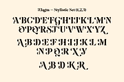 Elagra - Elegant Stencil Serif Font, a Serif Font by Sign Studio (Thumbnail 10 of 15)