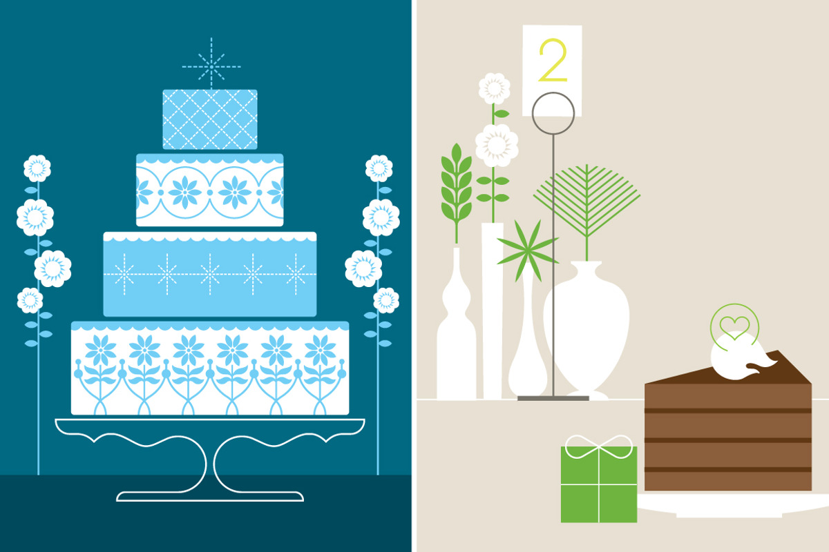 Wedding Cake, an Illustration by EightHourDay